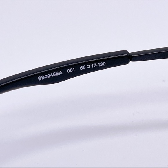 NEW BALENCIAGA BB0045SA 001 BLACK UNISEX EYEWEAR BALENCIAGA - Picture 6 of 12